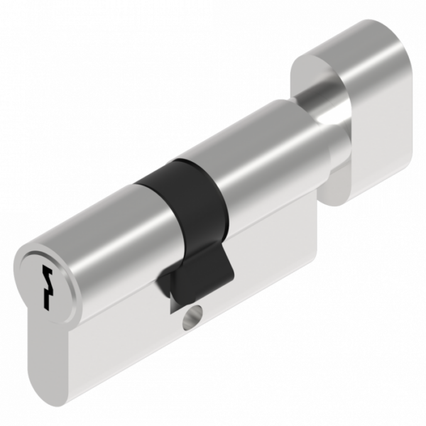 Knaufzylinder EPC 60 mm 30-30 mm für eine Nebentür
