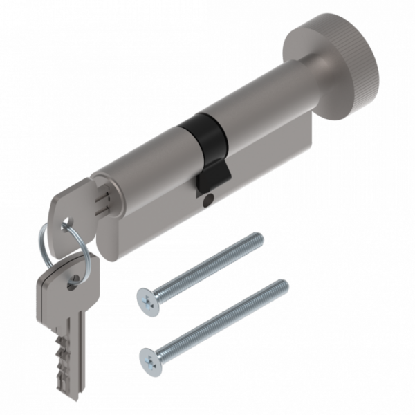 Knaufzylinder EPC 85 mm 40-45 mm WK2 zur Ziehschutzsicherung
