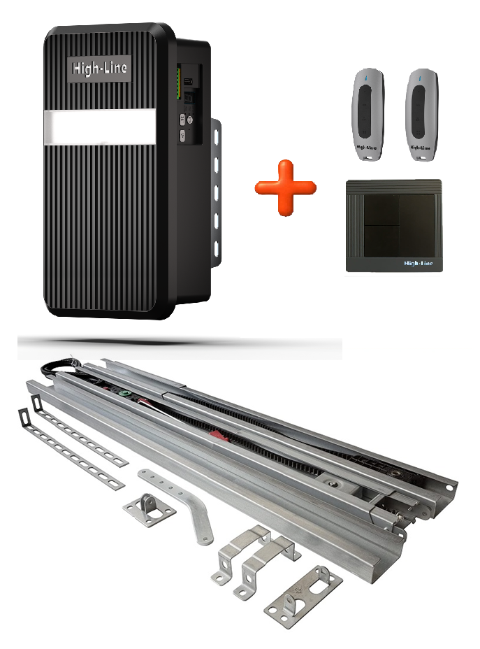 High-Line Smart Garagentorantrieb, vorbereitet für Smartphone-Steuerung